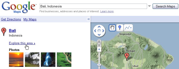 Google Maps - Explore This Area Google Maps - Explore This Area