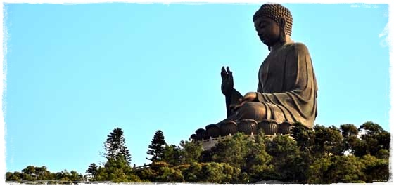 Tian Tan Buddha From Afar