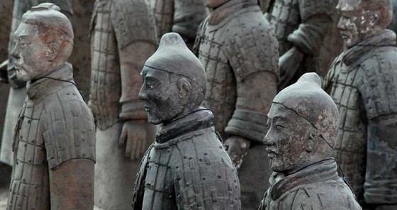 Terra Cotta Warrior Faces