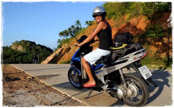 Manali on Scooter