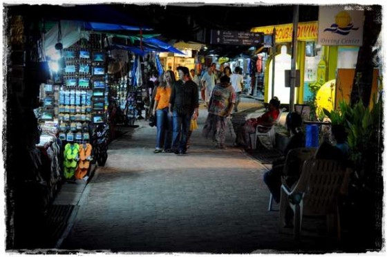 Phi Phi Street @ Night
