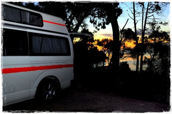 Britz Campervan - Tasmania, Australia