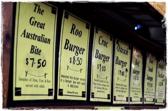Kangaroo Burger - Melbourne, Australia