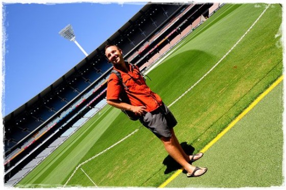 Terry At MCG - Melbourne, Australia