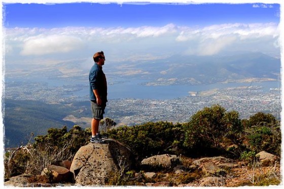 Terry On Mt Wellington - Tasmania, Australia