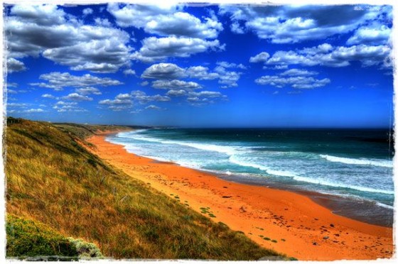 Beach Coastline - Great Ocean Road, Australia