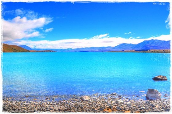 Lake Tekapo Gorgeous Milky Blue Waters at Lake Tekapo