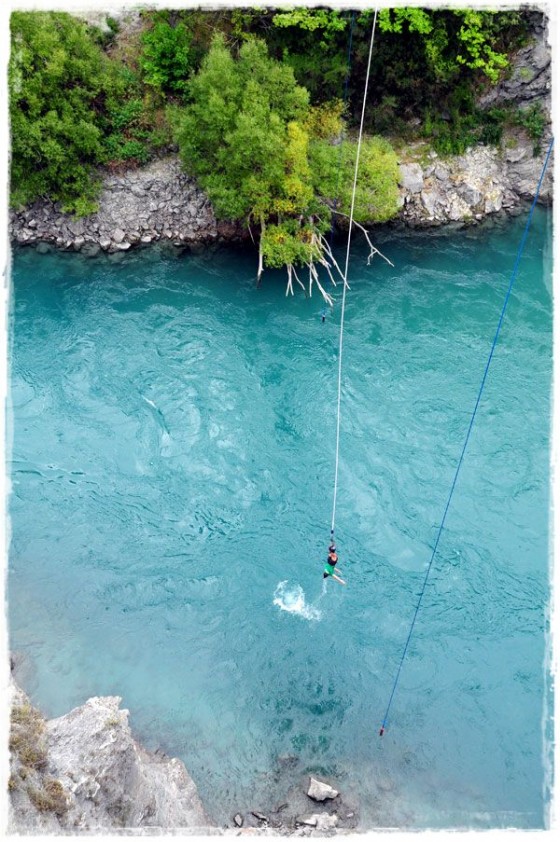 It's a long way down! 