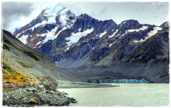 Glaciers Bright Blue Glaciers