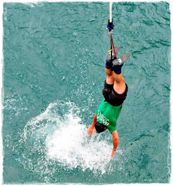 Dunked in the River
