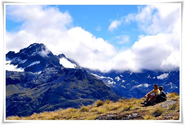 Taking In The View On Day 2 - Routeburn Track, New Zealand Queenstown | New Zealand :: Hiking The Routeburn Track